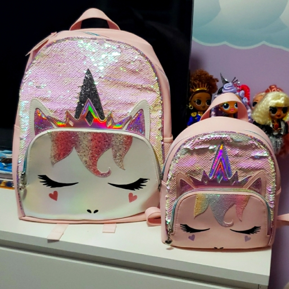 Unicorn Bookbag Duo